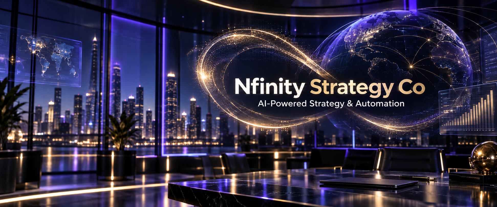 Nfinity Strategy Co. AI-powered strategy and automation in a global executive setting